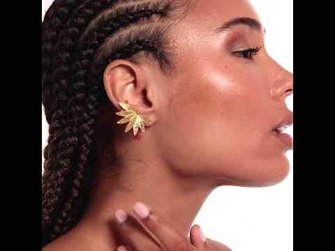 Ohrstecker Cuff "Marguerite"