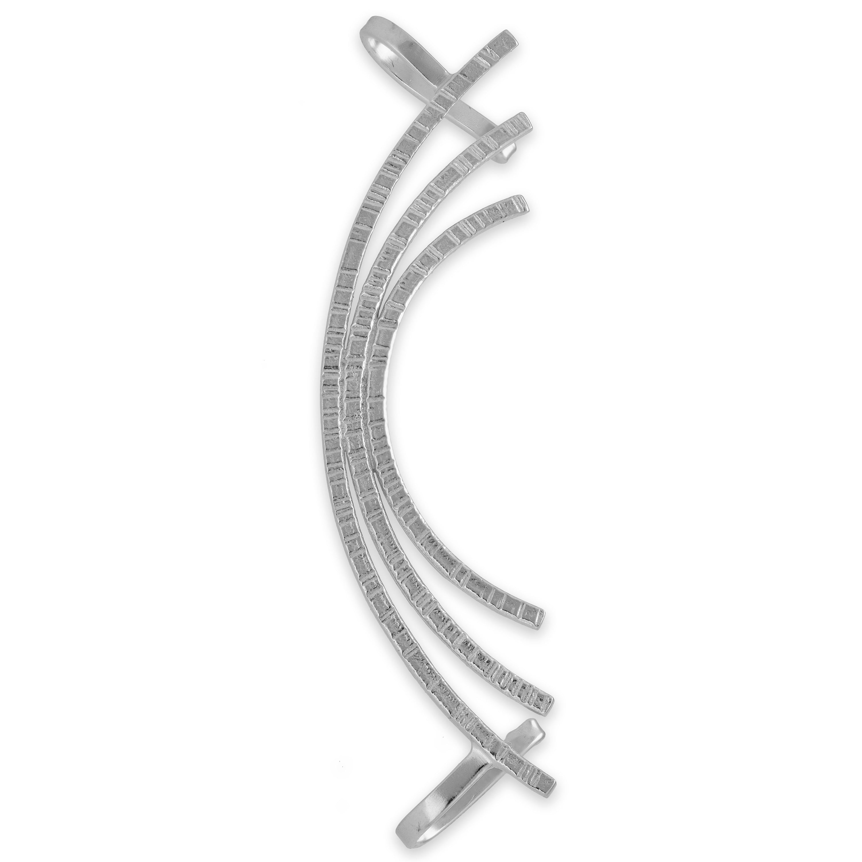 Σκουλαρίκι cuff τοξωτό - Emmanuela - handcrafted for you®
