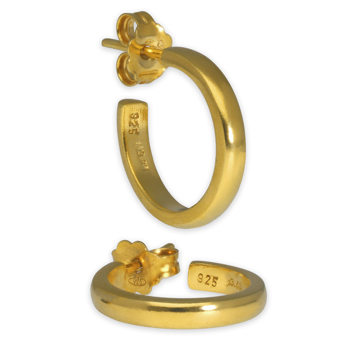 Men's hoop earring