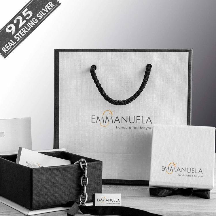 Ανδρικό δαχτυλίδι σταυρός - Emmanuela - handcrafted for you®