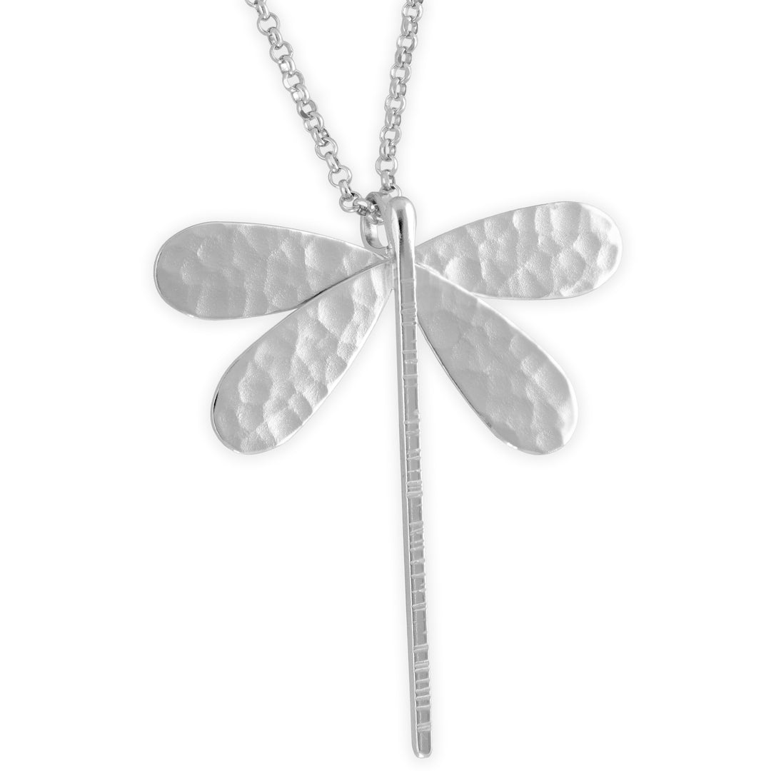 "Dragonfly" pendant and earrings set