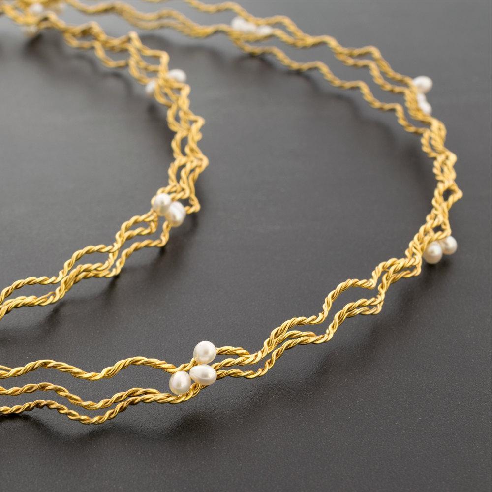 Corone nuziali artistiche e fatte a mano in argento 925 placcato