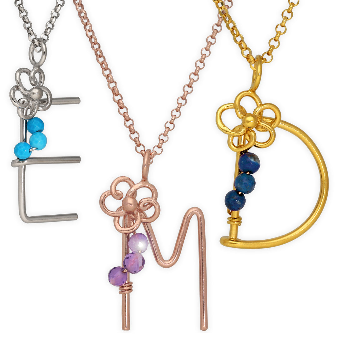 Monogramme pendentif