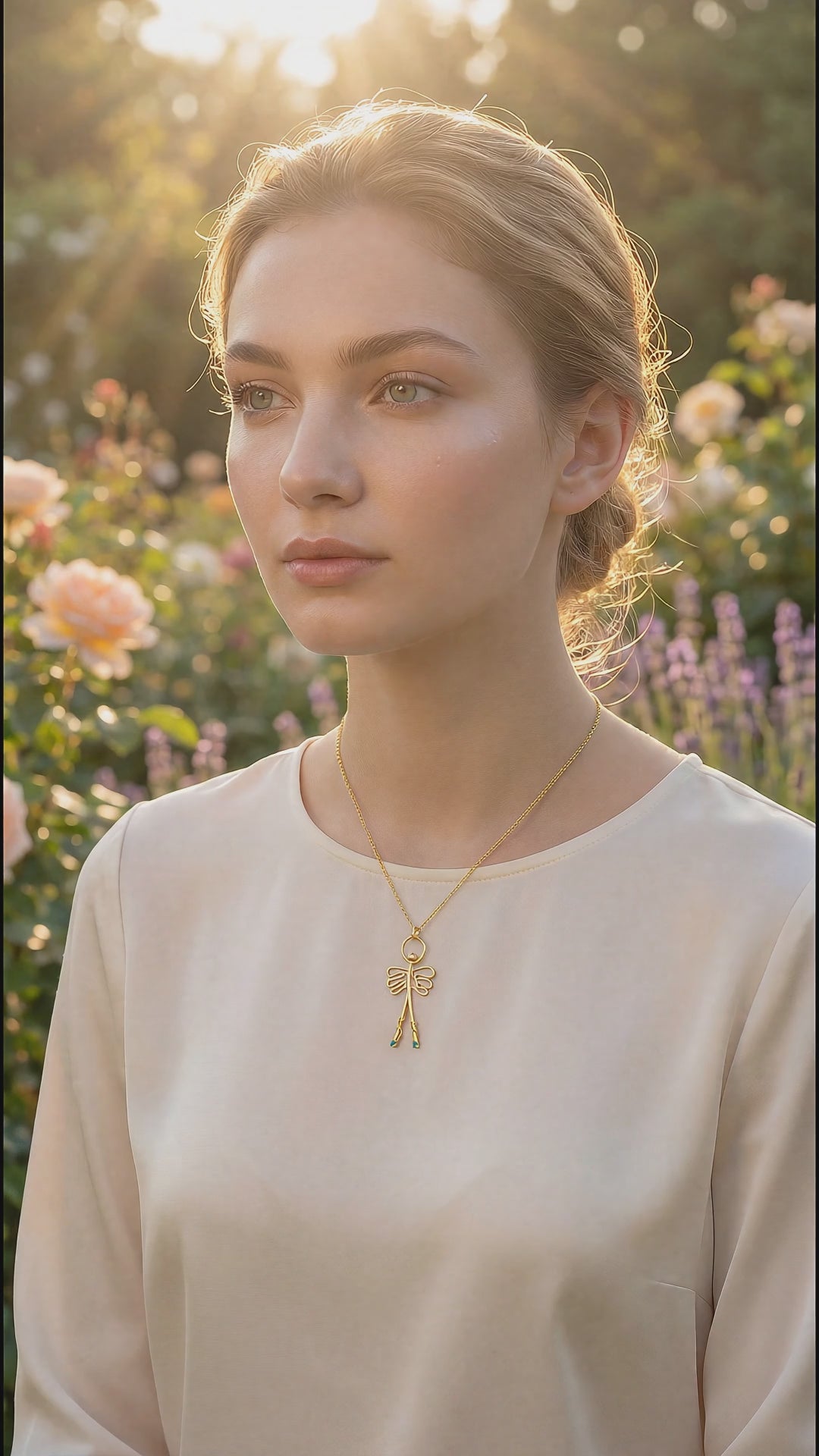 Pendentif médaillon - "φυλακτό Άγγελος"