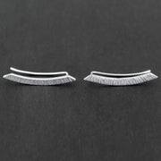 Ανδρικά σκουλαρίκια pins από ασήμι 925 - κοσμήματα emmanuela
