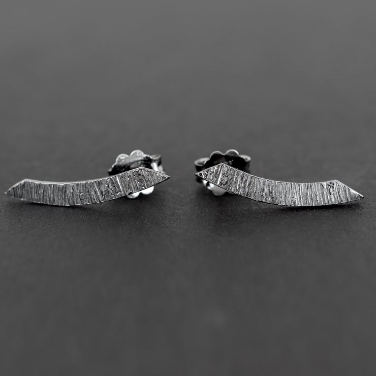 Ανδρικά τοξωτά σκουλαρίκια από ασήμι 925 - κοσμήματα emmanuela