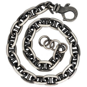 Ανδρικό βραχιόλι με αλυσίδα "άγκυρας" από ασήμι 925 - κοσμήματα emmanuela