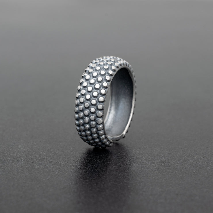 Ανδρικό δαχτυλίδι βέρα από ασήμι 925 - κοσμήματα emmanuela