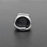 Ανδρικό δαχτυλίδι "πυξίδα" από ασήμι 925 - κοσμήματα emmanuela