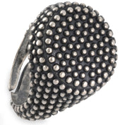 Ανδρικό δαχτυλίδι στρόγγυλο από ασήμι 925 - κοσμήματα emmanuela