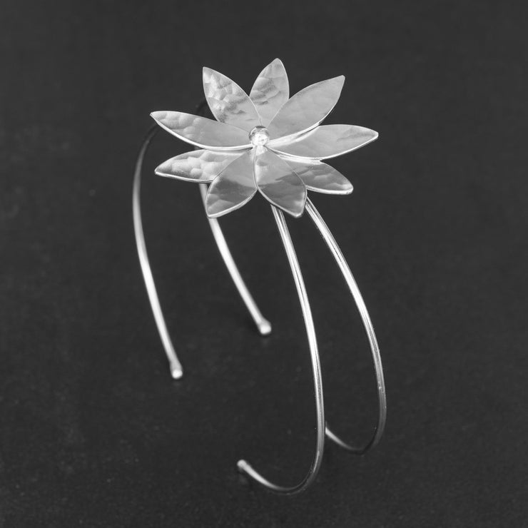 Βραχιόλι "λουλούδι μαργαρίτα" από ασήμι 925 - κοσμήματα emmanuela