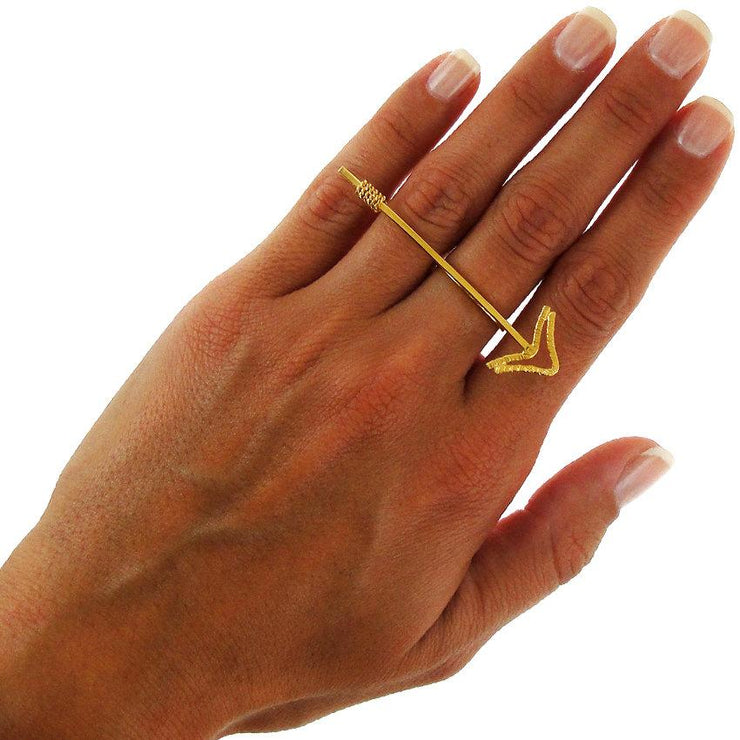 Δαχτυλίδι "βέλος" από ασήμι 925 - κοσμήματα emmanuela