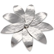 Καρφίτσα "λουλούδι μαργαρίτα" από ασήμι 925 - κοσμήματα emmanuela