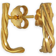 Καρφωτά σκουλαρίκια μικρά huggies από ασήμι 925 - κοσμήματα emmanuela