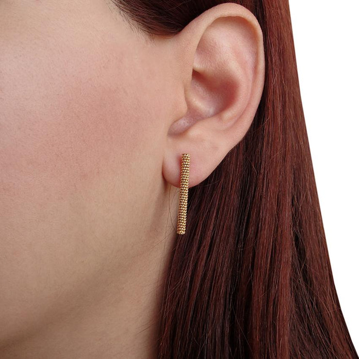 Καρφωτά σκουλαρίκια μπάρες από ασήμι 925 - κοσμήματα emmanuela