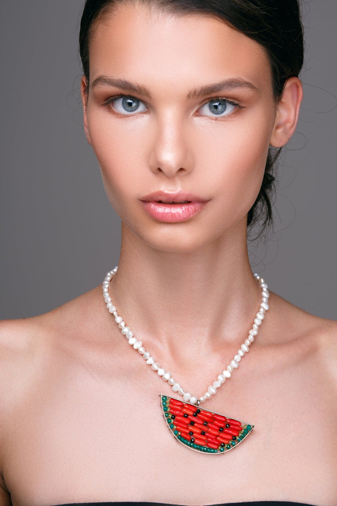 Κολιέ καρπούζι - Emmanuela - handcrafted for you®