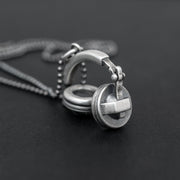 Κρεμαστό μενταγιόν "ακουστικά" από ασήμι 925 - κοσμήματα emmanuela