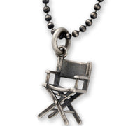 Κρεμαστό μενταγιόν "κάμερα & καρέκλα" από ασήμι 925 - κοσμήματα emmanuela