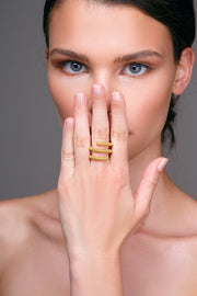 Τυλιχτό δαχτυλίδι "σπείρα" από ασήμι 925 - κοσμήματα emmanuela